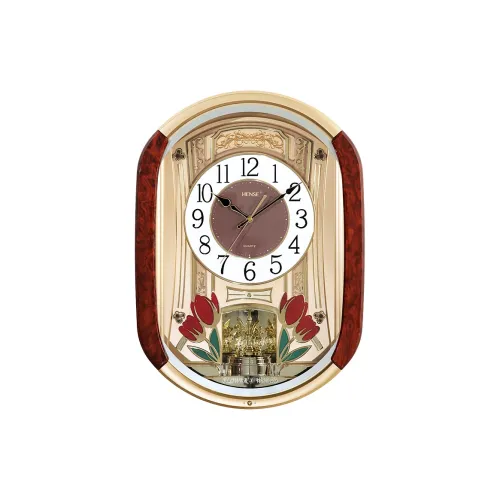 HENSE Механизм плавного хода секундной стрелки ABS пластик Стена Часы Унисекс Белый циферблат HW6249