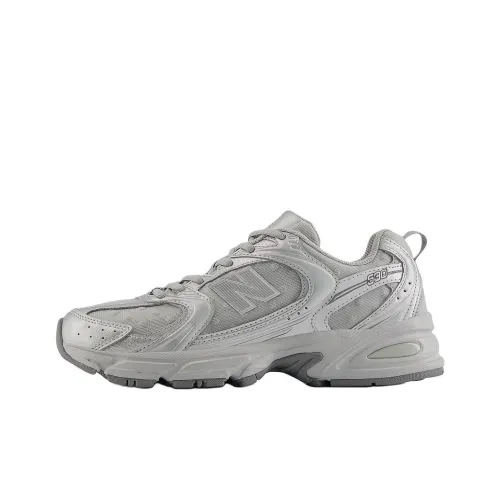 New Balance NB 530 Повседневная обувь Низкий верх Серо-серебристый Унисекс