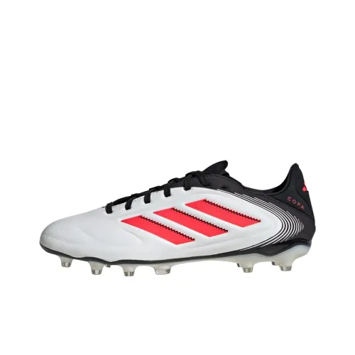 Adidas Copa Pure 3 FG Твердый грунт Противоскользящие Устойчивые к истиранию Футбольные бутсы Унисекс Белый Черный Красный