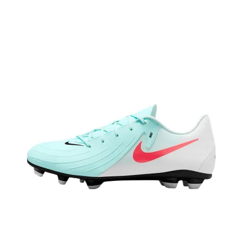 Nike Phantom GX 2 Slip-resistant Abrasion-resistant Football Cleats Unisex Mint Green White Найк Phantom GX 2 Противоскользящие Устойчивые к истиранию Футбольные бутсы Унисекс Мятно-зеленый Белый