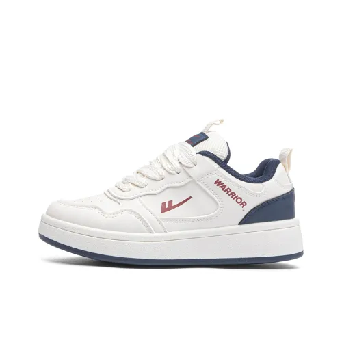 Warrior Slip-Resistant Abrasion-Resistant Low-Top Skateboard Shoes Unisex Beige Dark Blue Red Warrior Противоскользящие Аbrasion-Resistant Низкие Кроссовки для скейтбординга Унисекс Бежевый Темно-синий Красный