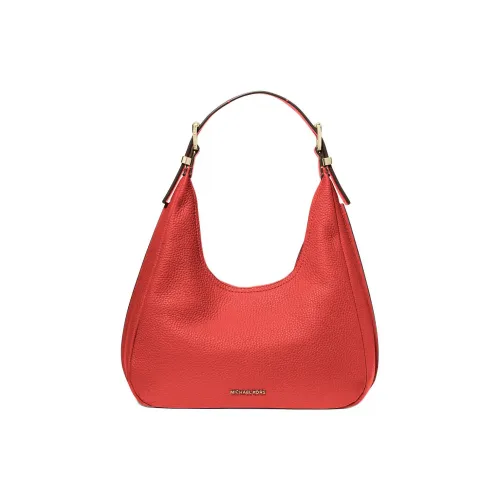 MICHAEL KORS Nolita Пескоструйная кожа Плечевая сумка Маленькая Женская Красная