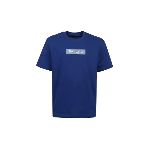 EMPORIO ARMANI Sustainable Collection Рубашка Мужская Синяя