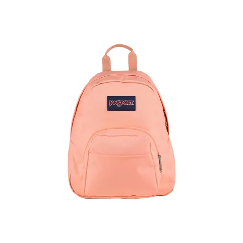 JanSport Полиэстер Рюкзак Мини Женский Персиково-Розовый