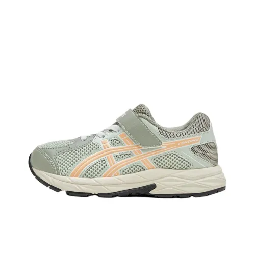 Asics RUNNING KIDS Низкий Топ Беговые Кроссовки Серый Зеленый Kids