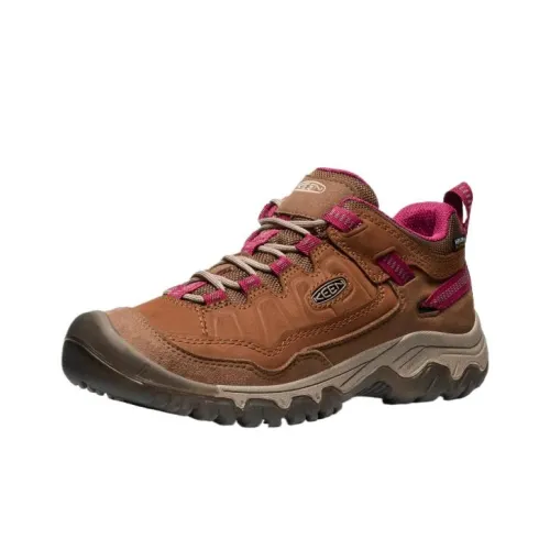 KEEN Targhee 4 Slip-Resistant Abrasion-Resistant Low-Top Альпинистская Обувь Женская Коричневая