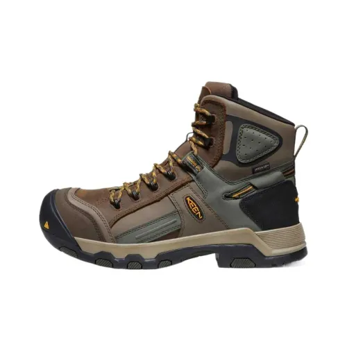 KEEN Davenport AL Термический Устойчивый к истиранию Противоскользящий Crew Аутдор Мужской Коричневый