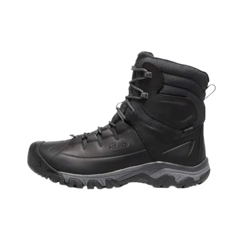 Кроссовки Keen Targhee High Lace Botильоны Мужские Черные