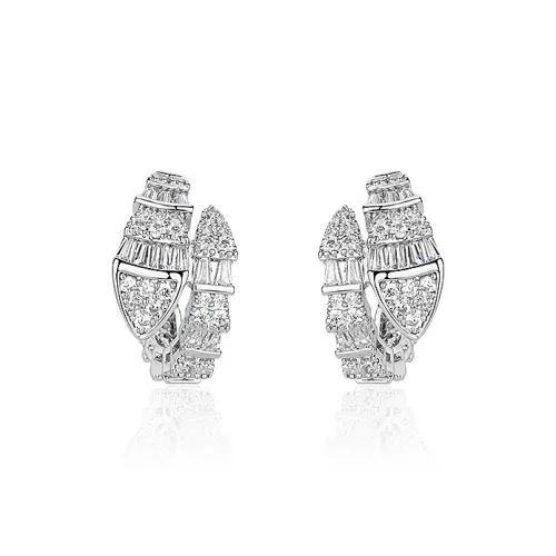 MOFEI Серебро S925 Серьги-гвоздики Женские