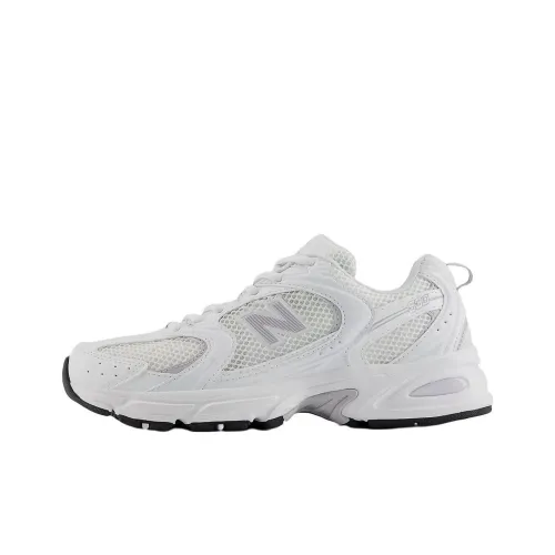 New Balance NB 530 Устойчивый к истиранию Низкий Топ Casual Унисекс Белый Серый