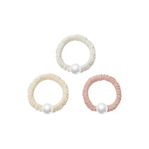 M2KA Полиэстер Искусственная жемчужина Резинка для волос Женская