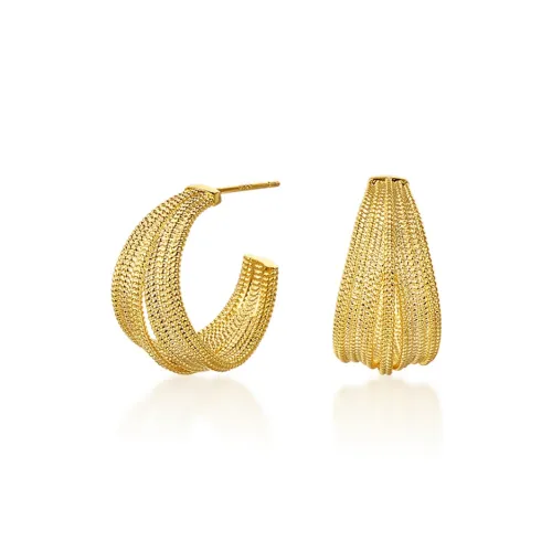 Серьги CAROMAY из медного сплава женские