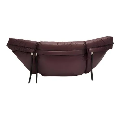 JIL SANDER Нейлон Одно плечо Через плечо Бананка Женские Баклажан Цвет