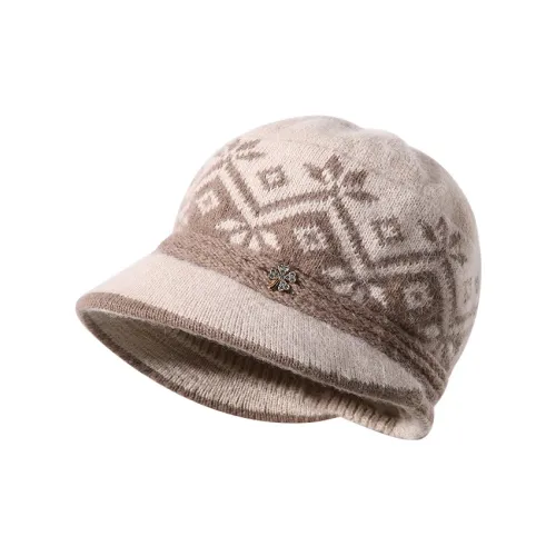 NANJIREN Утолщенные шапки-бини женские