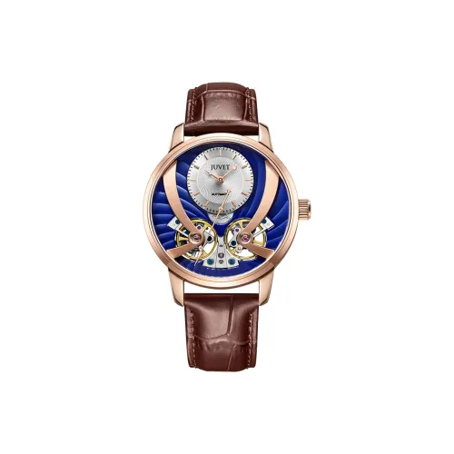 JUVET Navigator Series Автоматический Механический Механизм Мужские Часы Часы Черный Циферблат