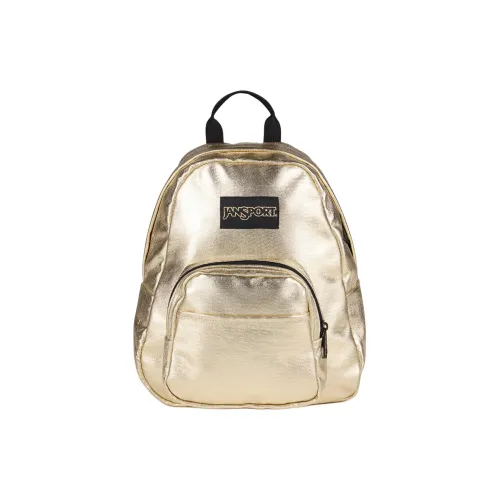 Jansport Переработанный полиэстер рюкзак мини женский золотой