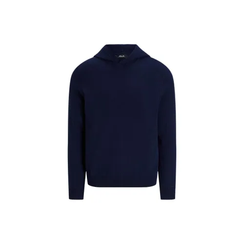 Ralph Lauren Кашемир Свитер Мужской Морской Синий