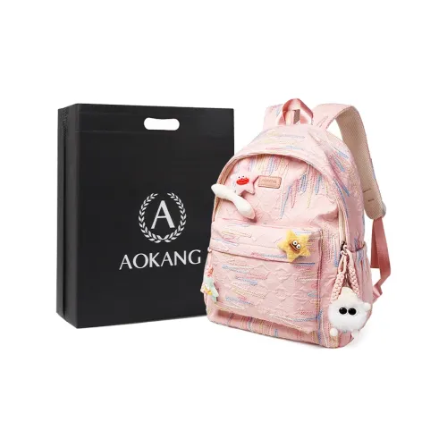AOKANG Ткань Рюкзак Ноутбук Сумка Большая Женская
