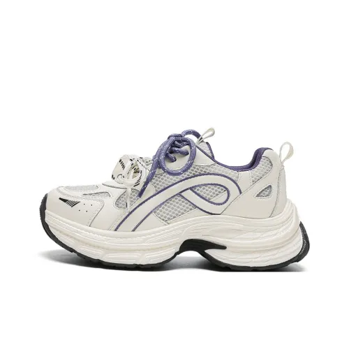 WOOS BOBO Легкий визуально увеличивает рост Низкий топ Тапочки Женские