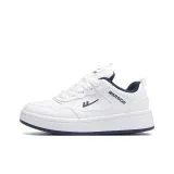 Белый темно-синий