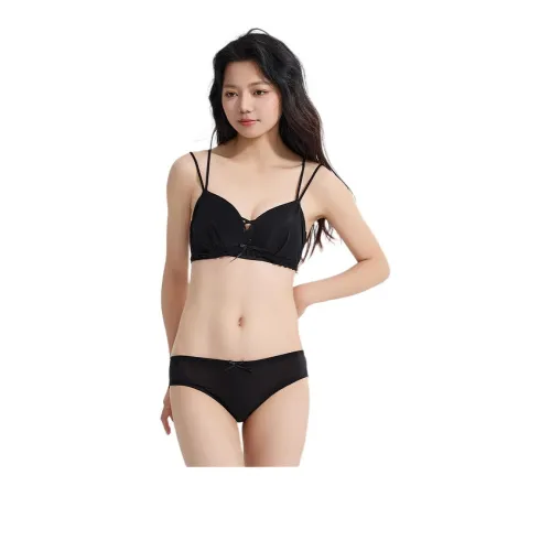 SHAYERRS Комплект нижнего белья Женское Черное