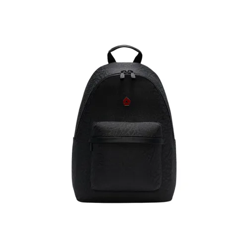 Jordan Polyester Backpack Unisex Black