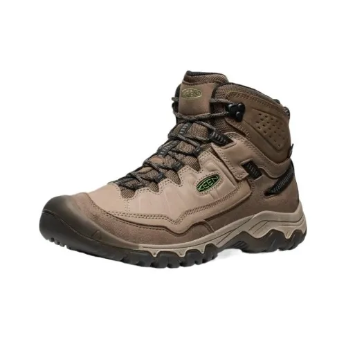 KEEN TARGHEE IV MID Противоскользящая Устойчивая к истиранию MID Топ Альпинистская Обувь Мужская Коричневая