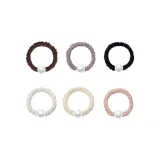 Маленький кишечник, жемчужная резинка для волос, наборы одежды (6 пар)