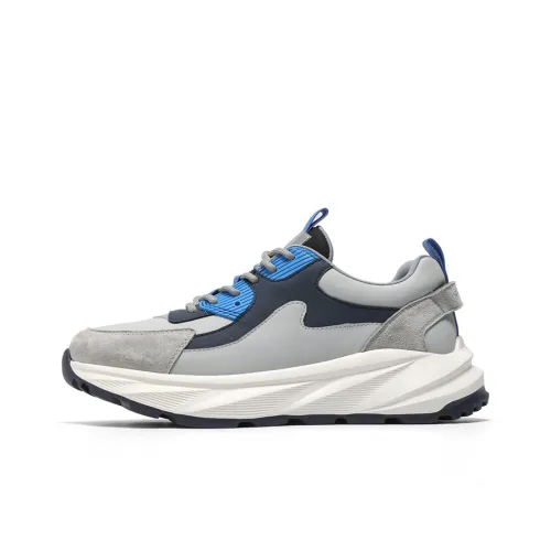 NAVIGARE Маленький Парус Высота Увеличивающий Низкий Топ Повседневный Мужской Светло-Синий