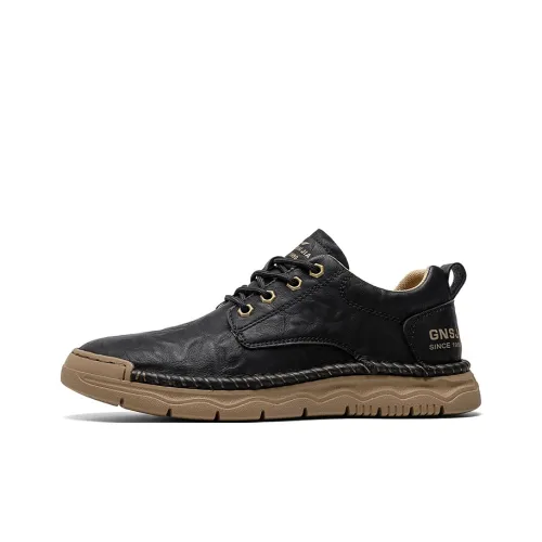 G.N.SHIJIA Black Gold Ox Collection Повседневный Низкий Топ Мужской