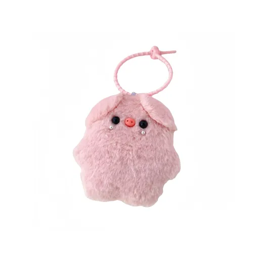 LALABABY Скрипящая Розовая Свинка Кукла Плюшевая Подвеска 10,5 см Рекомендуемая Высота