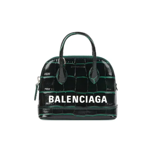 Balenciaga Сумка из коровьей кожи Mini Женская Зеленая