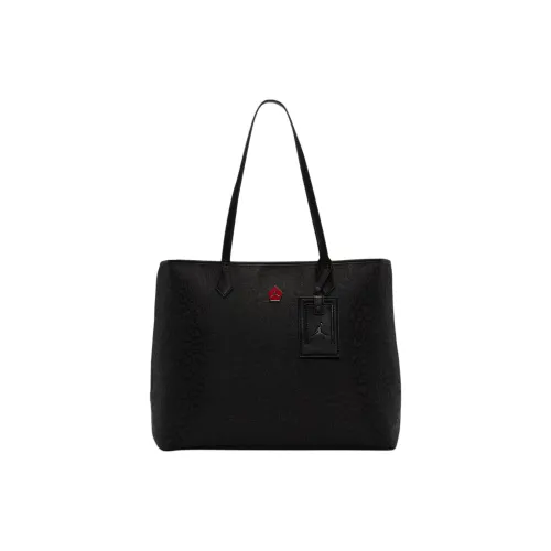 Джордан Полиэстер Тоут Сумка Сумка для покупок Сумка через плечо Унисекс Черный