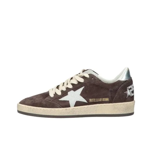 Кроссовки для скейтбординга Golden Goose Ball Star Low Top Коричневые Женские