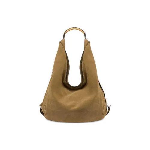 MOSCHINO Телячья кожа Сумка через плечо Большая Женская Коричневая