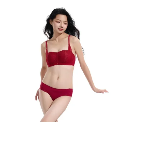 SHAYERRS Комплект нижнего белья Женское Бордовый