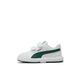 PUMA Белый/Темно-зеленый/Морской синий/Золотой