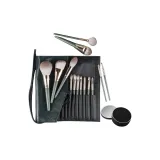 14 шт Зеленый Ритм Naked Щетка + Зеленый ПУ (полиуретан) Чехол для щетки + Чехол для щетки