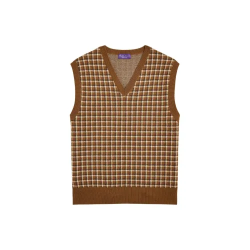 Ralph Lauren Purple Label SS25 Жилет Мужской Коричневый
