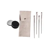 4 шт First Impression Кисть для теней + Серый кейс для кистей + Коробка для кистей