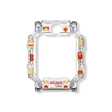 Мышка - мультяшный принт, прозрачный чехол