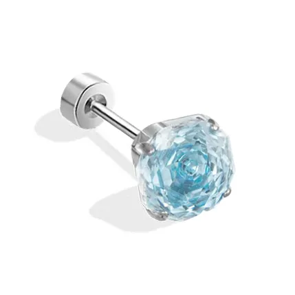 Tkb Титановые и стальные серьги-гвоздики унисекс