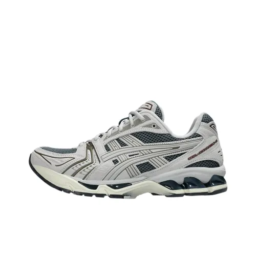 ASICS Gel Kayano 14 Дышащие Низкие Кроссовки для Бега Унисекс Серые