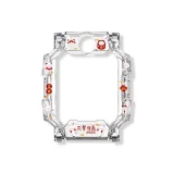 Овца - Мультяшный принт, прозрачный чехол