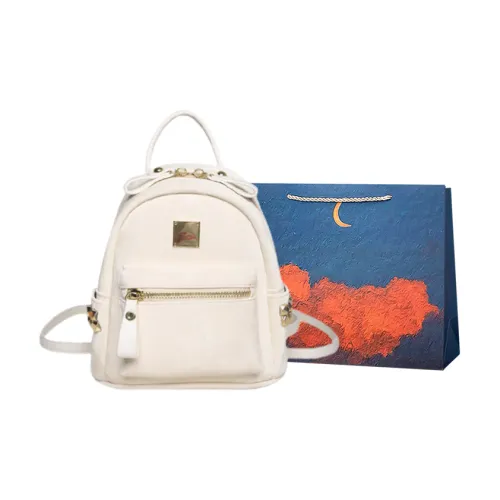 Elsvet ПУ (полиуретан) Через плечо Одно плечо Рюкзак Женский Белый Серебряный Черный Розовый