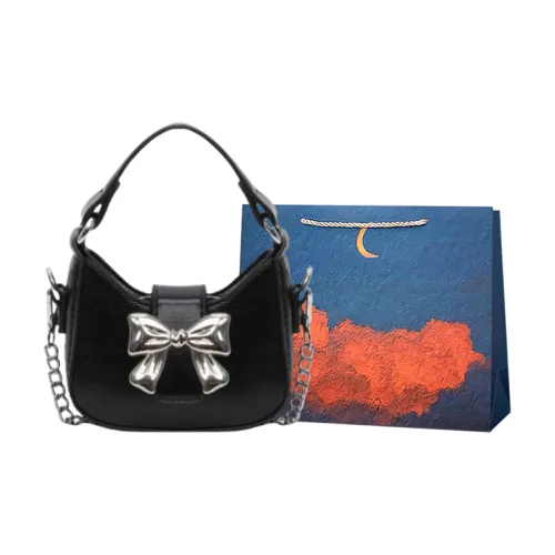 Elsvet ПУ (полиуретан) Одно плечо Сумка Стандартная Женская Красная Бежевая Серебряная Розовая Черная