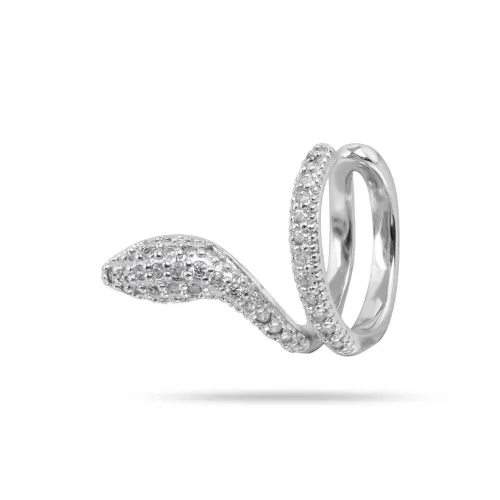 WIC 51 PIECES Муассанит Нижняя заколка Серьги On Unisex