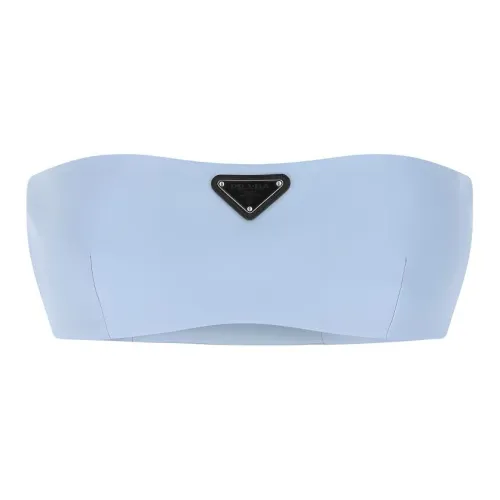 PRADA Синие Женские Бюстгальтеры