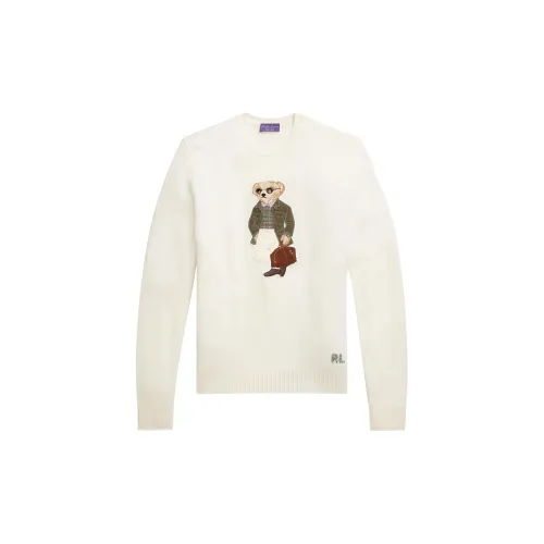 Ralph Lauren Purple Label Белый Мужской Кашемировый Свитер