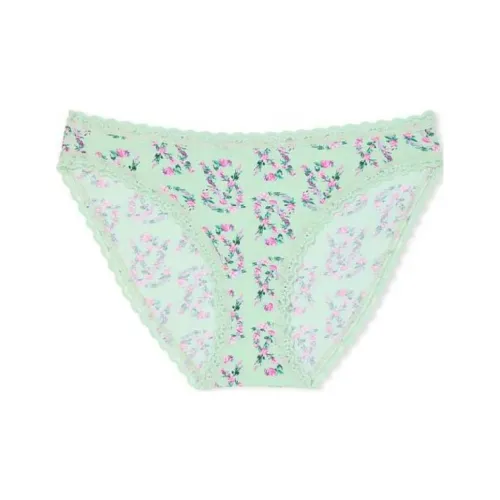 Victoria's Secret Женское нижнее белье 1 упаковка травяной зеленый с принтом